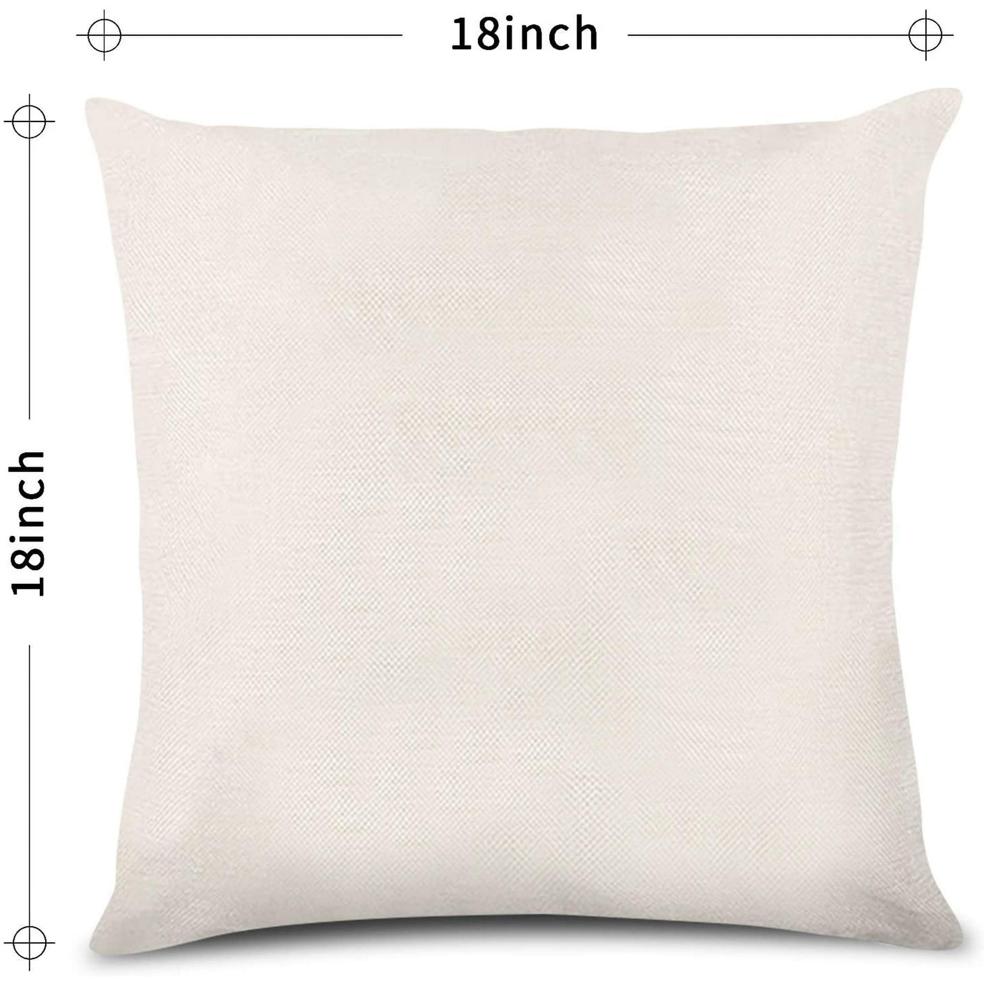 Whaline Hello Autumn Throw Pillow Covers Green White Plaid Pillow Case Thanksgiving Pillow Cover Pumpkin Truck Thankful Blessed Cushion Cover Fall Cushion Case for Sofa Couch Bed 18x18 4Pcs 